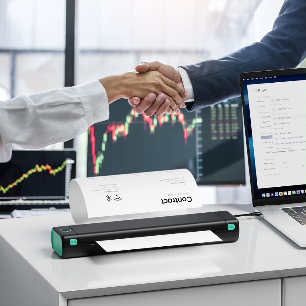 Phomemo M08F Letter & A4 Portable Printer